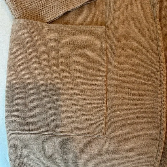 Jcrew - sweater blazer (S) Tan Knit Sweater - Picture 4 of 6